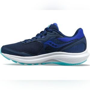 SAUCONY COHESION 16 RUNNING ATHLETIC SHOES NAVY BLUE AQUA IN BOX Size 9